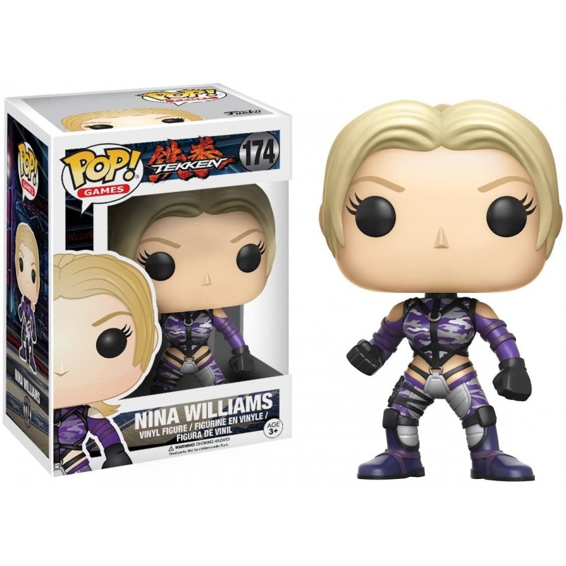 Funko Pop! Tekken Nina Williams, Pop Vinyl Figure 174