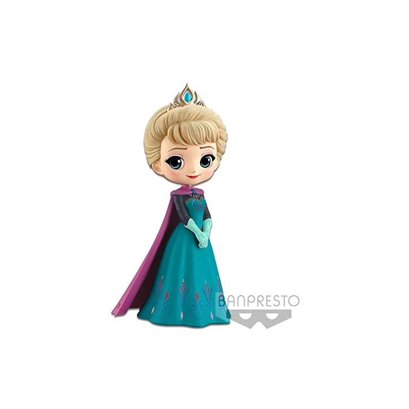 Q posket Disney Frozen - Elsa Coronation Style (Pastel Color) 14cm Banpresto