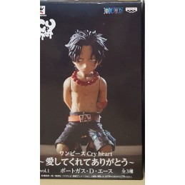 One Piece Ace Cry Heart Series Figure, Volume 1 BANPRESTO