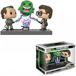 Funko POP GHOSTBUSTERS Movie Moment: Ghostbusters-Banquet Room Diorama 730 Peter, Slimer e Egon