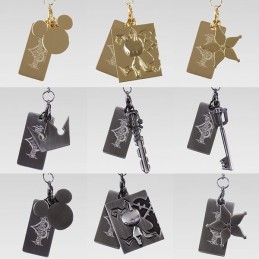 Kingdom Hearts Mini Charm Collection (Set of 18) ESPOSITORE SIGILLATO UFFICIALE