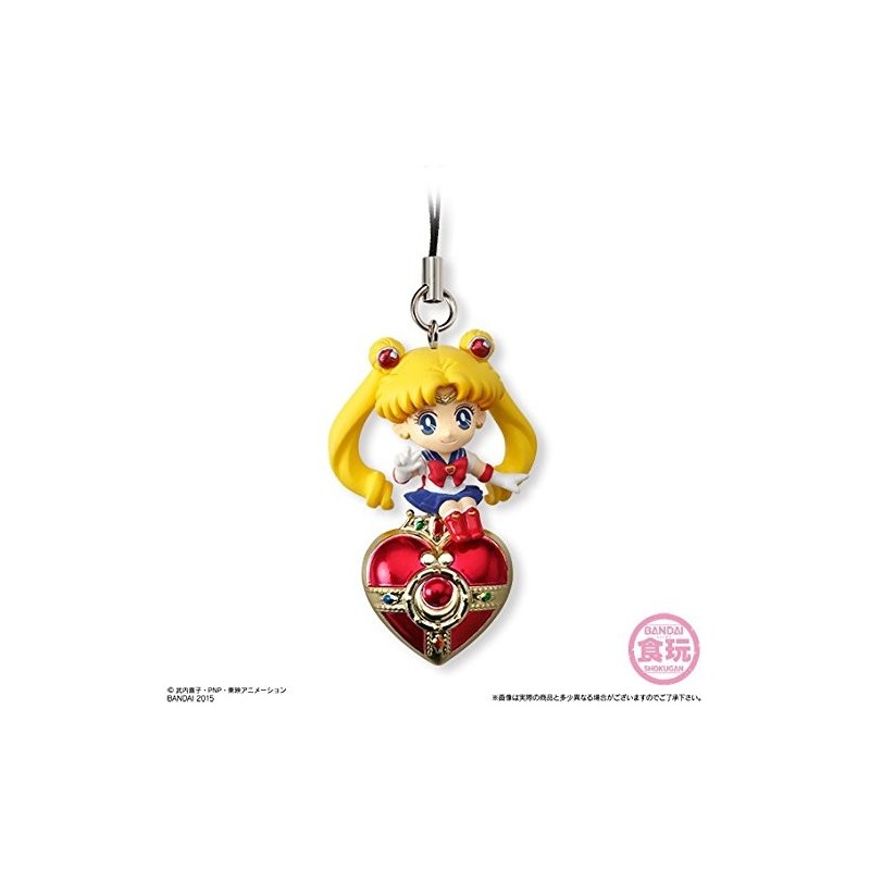 Bandai Shokugan Sailor Moon Twinkle Dolly (Volume 2) Sailor Moon with Cosmic Heart - Compact Deformed Mascot Charm 4cm