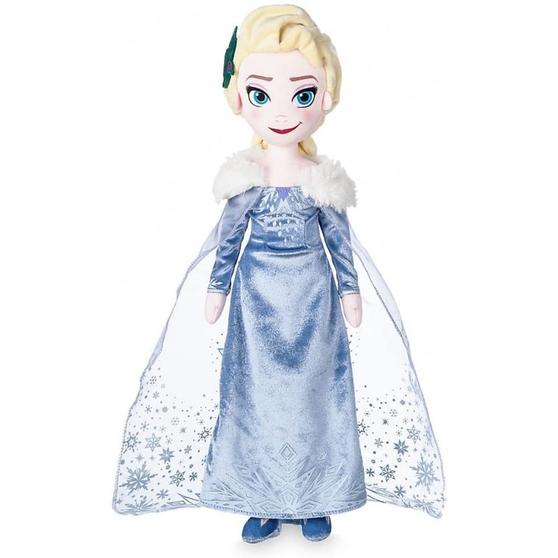 OLAF'S FROZEN ADVENTURE ELSA PLUSH DOLL 46 CM DISNEY STORE USA