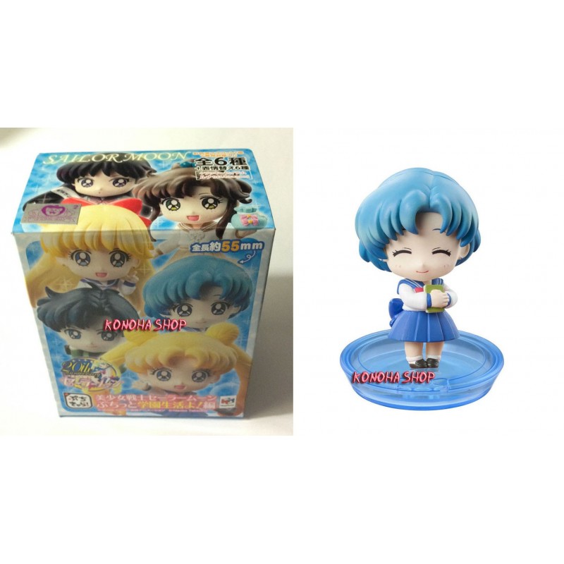 Petit Chara! Series Sailor Moon Puchi~tsu and school life! Hen Sailor Mercury Ver. B by Megahouse