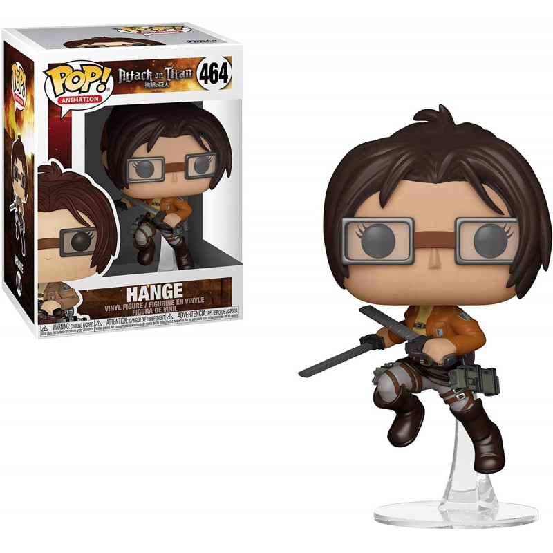 Funko Pop! Anime - Attack On Titan S3: Hange, Attacco dei Giganti Shingeki  464