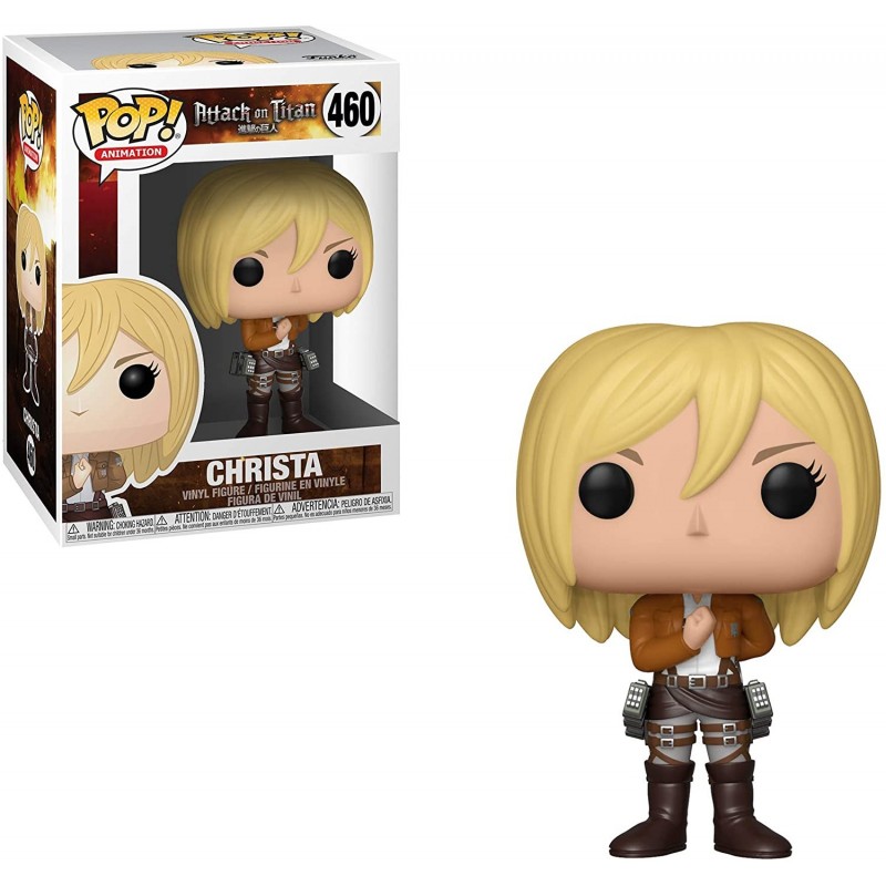 Funko Pop! Anime - Attack On Titan S3: 460 CHRISTA , Attacco dei Giganti Shingeki