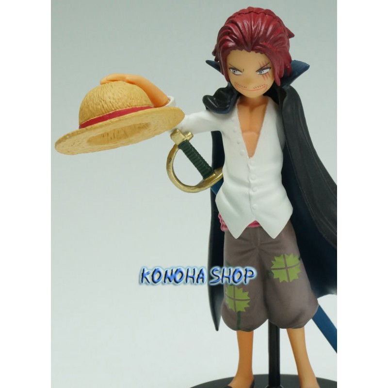 ONE PIECE - Half Age Characters Shanks Ver B Figure 9cm by Bandai