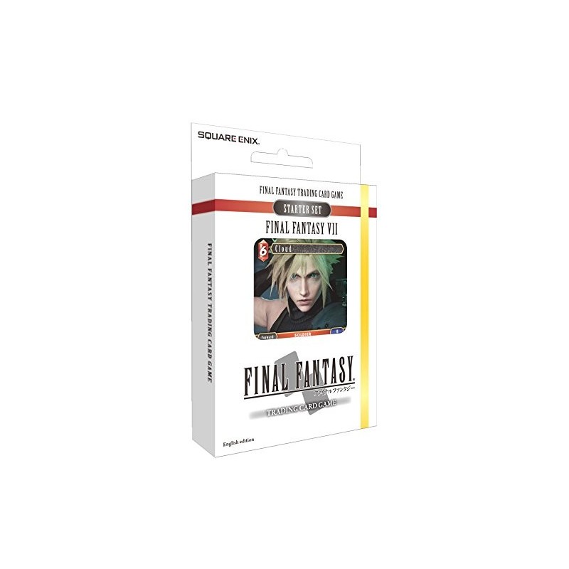 Square Enix Final Fantasy - Trading Card Game - Opus 1 Collection Starter Deck - VII (Fire & Earth) EDIZIONE INGLESE