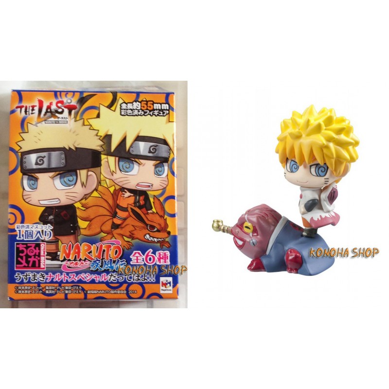 Naruto Shippuden Petit Chara Land Dattebayo Special - Naruto Uzumaki Hokage Figure, 4,5cm - Megahouse