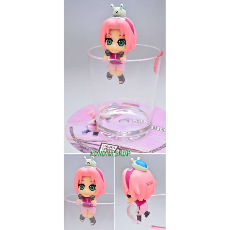 Naruto Shippuden Ochatomo Konoha Series - Sakura Haruno Figure, 4cm - Megahouse