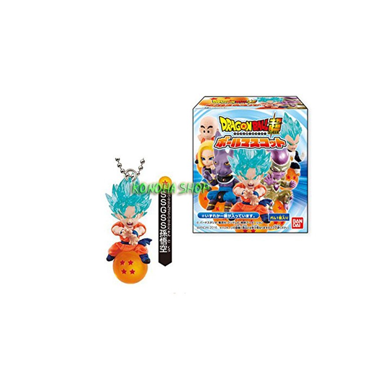 Dragon Ball Super - Ball Mascot - Goku God - 3cm