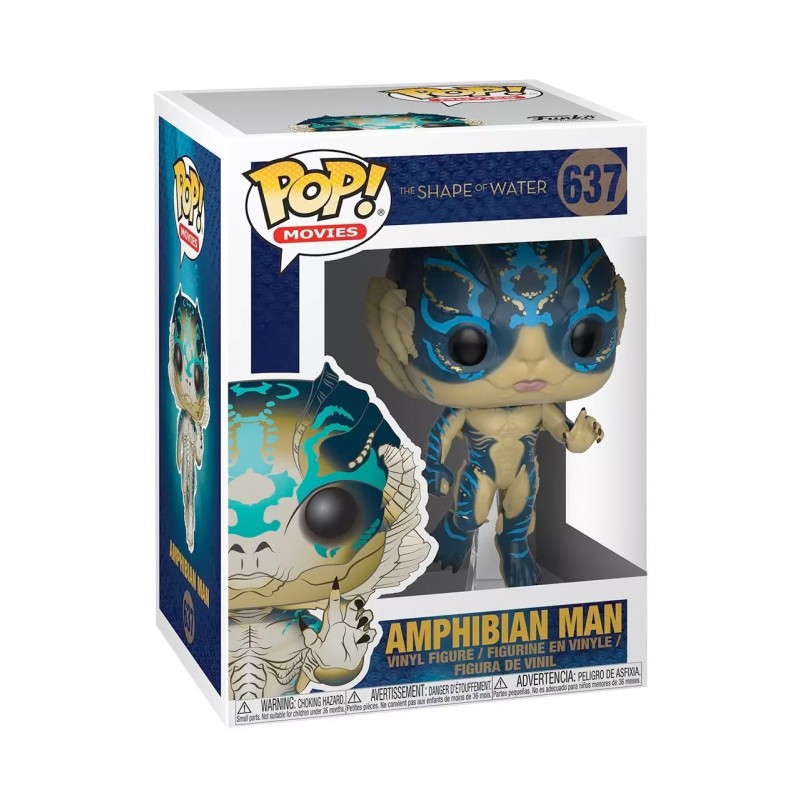 FUNKO POP! MOVIES Shape of Water Amphibian Man 637