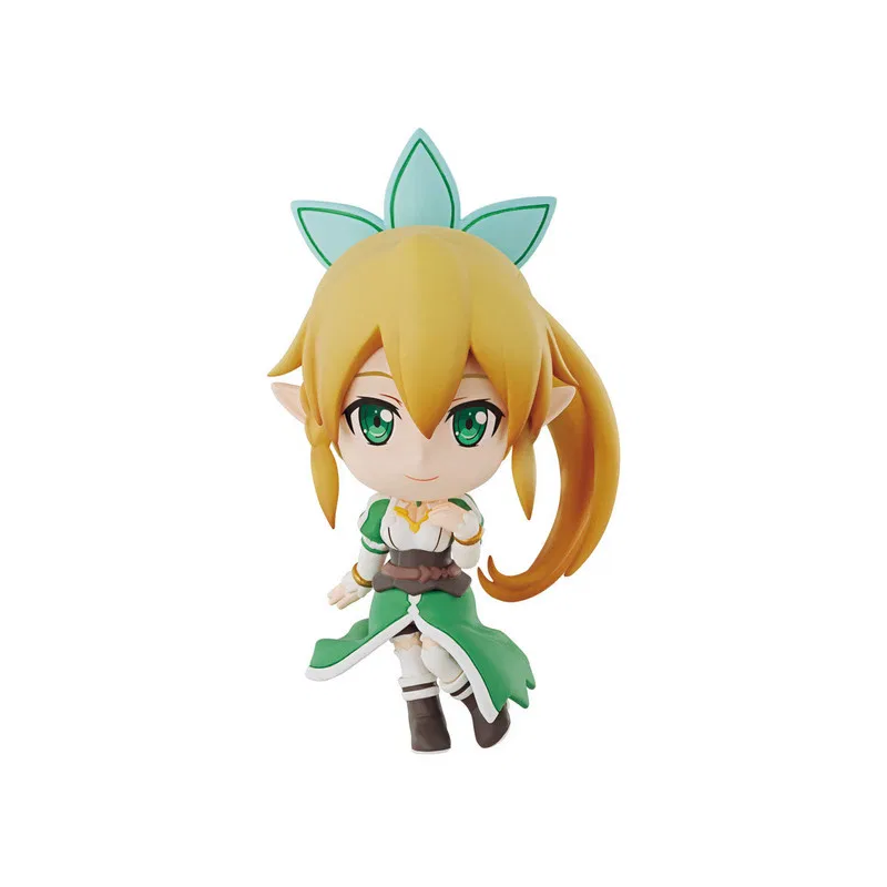 Banpresto Chibi Kyun Chara - Sword Art Online - Mother's Rosario Mini Figure Leafa - 6cm (Ichiban Kuji Prize C)