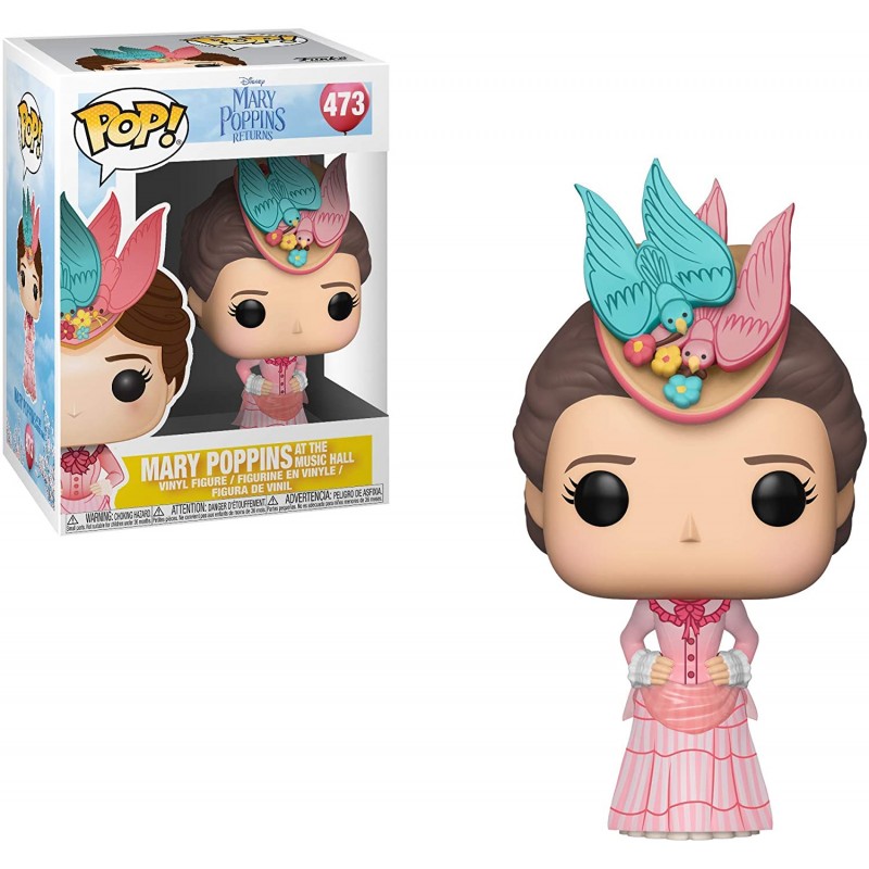 POP FUNKO VINYL FIGURE 473 MARY POPPINS AT THE MUSIC HALL 9CM