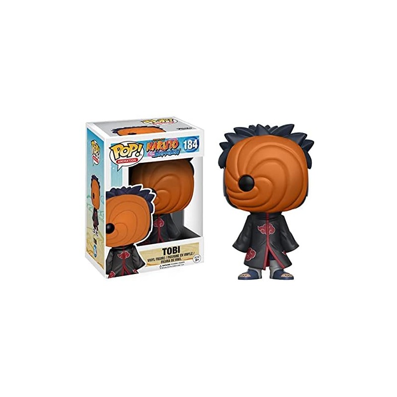 Funko POP Naruto Shippuden - Tobi Figure 184, 10cm