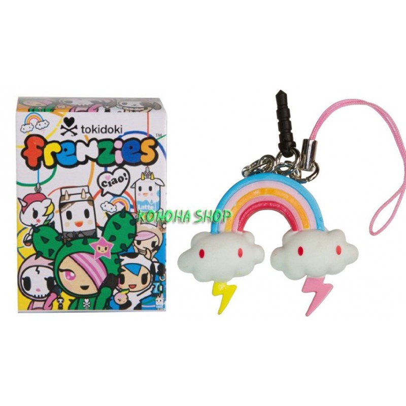 Tokidoki - Serie Frenzies Classic - NUVOLE Phone Charm/Zipper Pull - 2cm