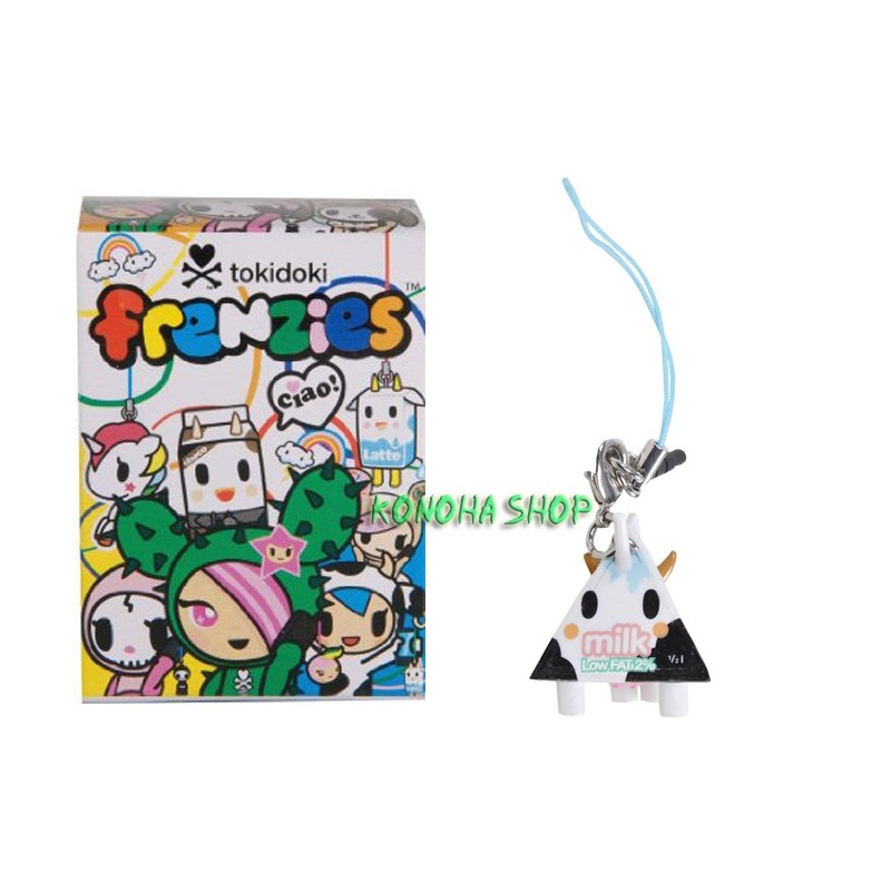 Tokidoki - Serie Frenzies Classic - MILK Phone Charm/Zipper Pull - 2cm