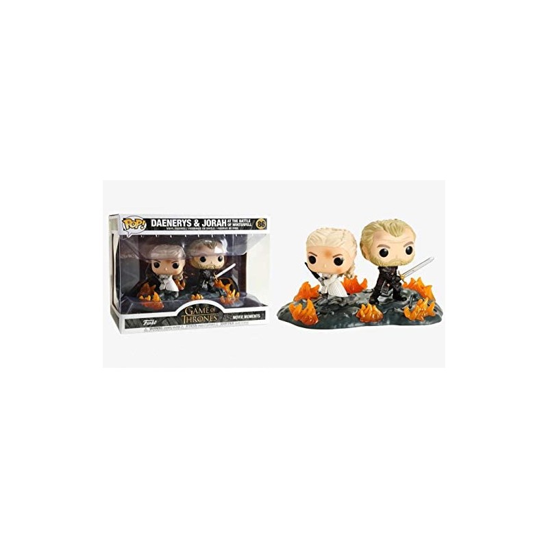 Funko POP Moment: Game of Thrones - Daenerys & Jorah w/Swords Figure 86 At The Battle of Winterfell