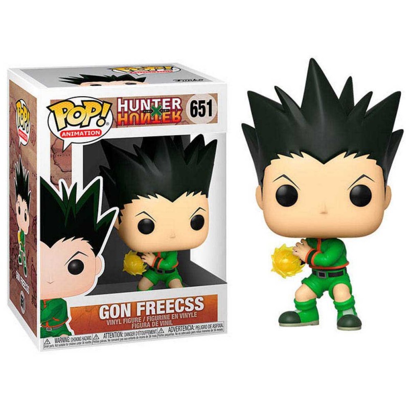 Funko POP Animation: Hunter x Hunter - Gon Freecss Figure 651, 10cm