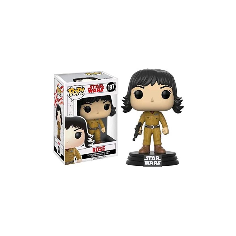 Funko POP Bobble-Head - Star Wars The Last Jedi: Rose Figure 147, 10cm