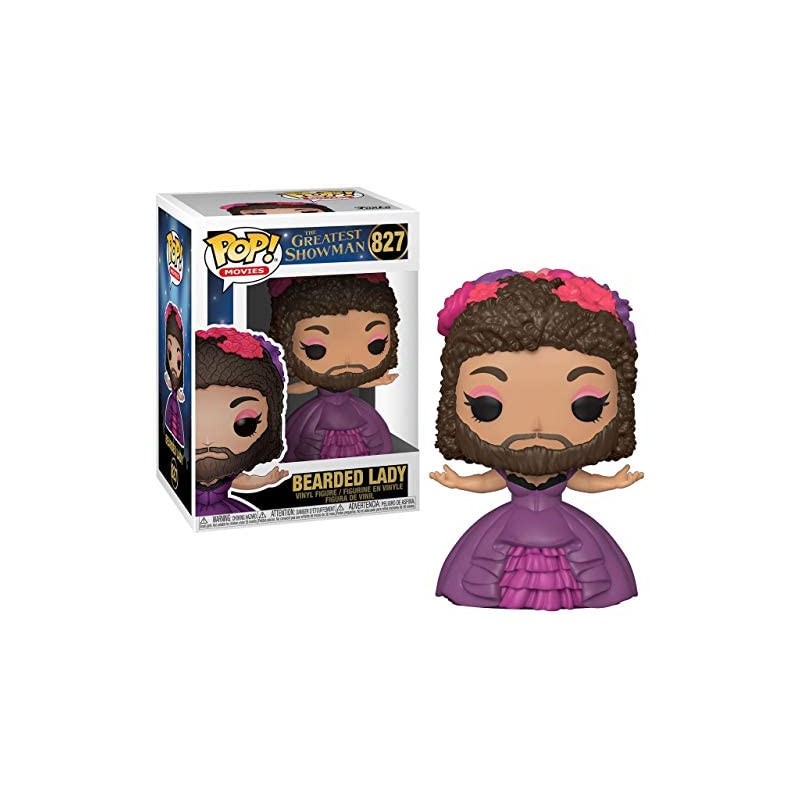 Funko Pop Greatest Showman: Bearded Lady Figure 827, 10cm