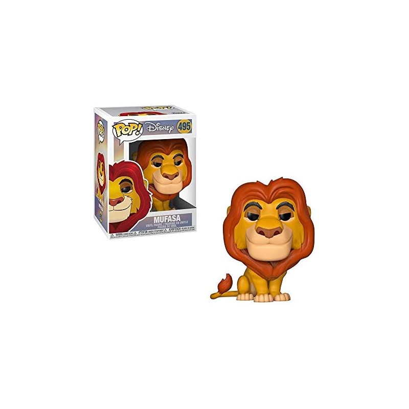 Funko POP: Lion King: Mufasa Figure 495, 10cm