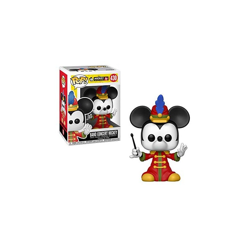 Funko Pop Disney - Mickey's 90th Anniversary: Band Concert Figure 430, 10cm