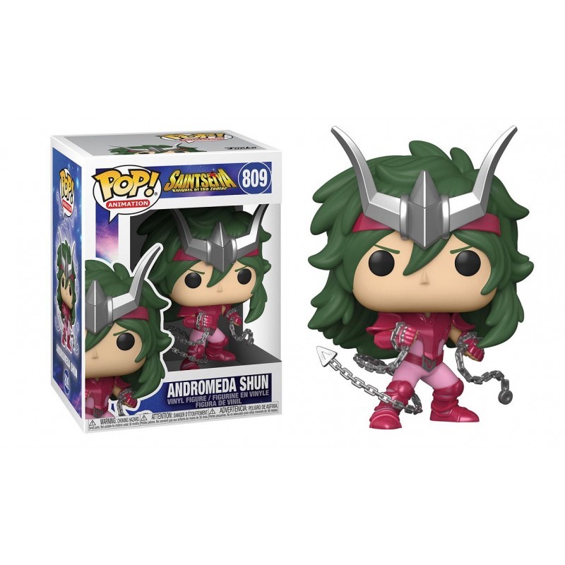 Funko POP Animation: Saint Seiya - Andromeda Shun Figure 809, 10cm