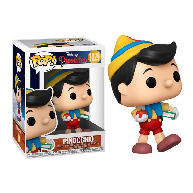 Funko POP Disney: Pinocchio - School Bound Pinocchio Figure 1029, 10cm