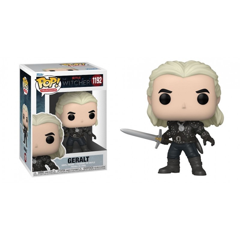 Funko POP TV: The Witcher - Geralt Figure 1192, 10cm