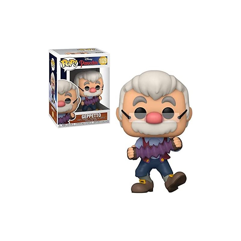 Funko POP Disney: Pinocchio - Geppetto Figure 1028, 10cm