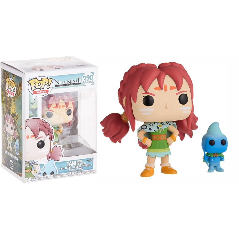 Funko POP Games: Ni No Kuni - Tani w/Higgledy Figure, 10cm