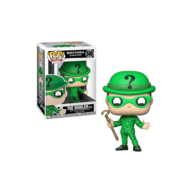 Funko Pop Heroes: Batman Forever - Riddler Figure, 10cm