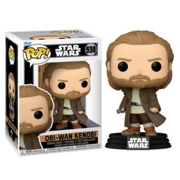 Funko POP Tv: Star Wars Obi-Wan - Obi-Wan Kenobi Figure, 10cm