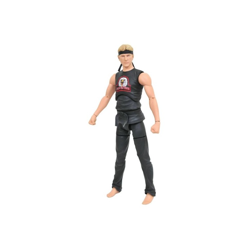 DIAMOND SELECT TOYS Cobra Kai: Johnny Lawrence (Eagle Fang Version) Action Figure, 18cm