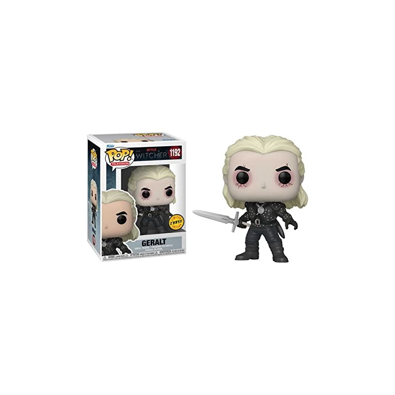 Funko POP TV: The Witcher - Geralt Figure 1192 CHASE Limited ver, 10cm