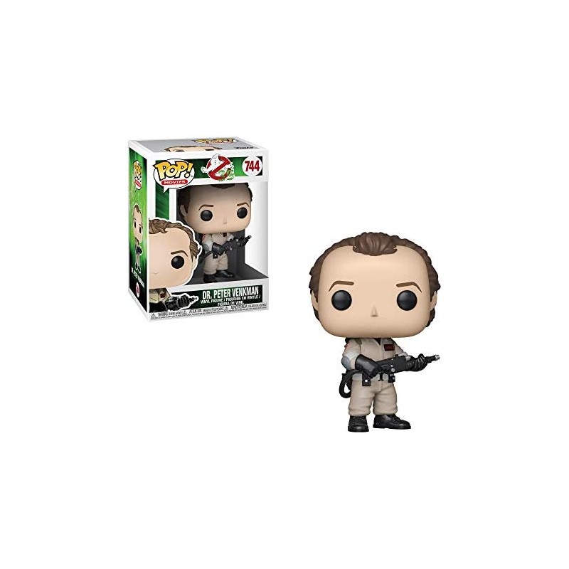 Funko Pop Movies: Ghostbusters - Dr. Peter Venkman Figure 744, 10cm