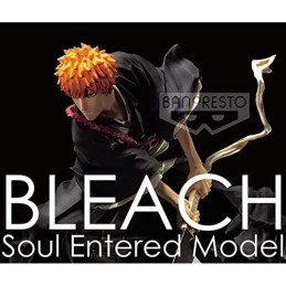 Banpresto Bleach Soul Entered Model - Ichigo Kurosaki Ver II, 14cm