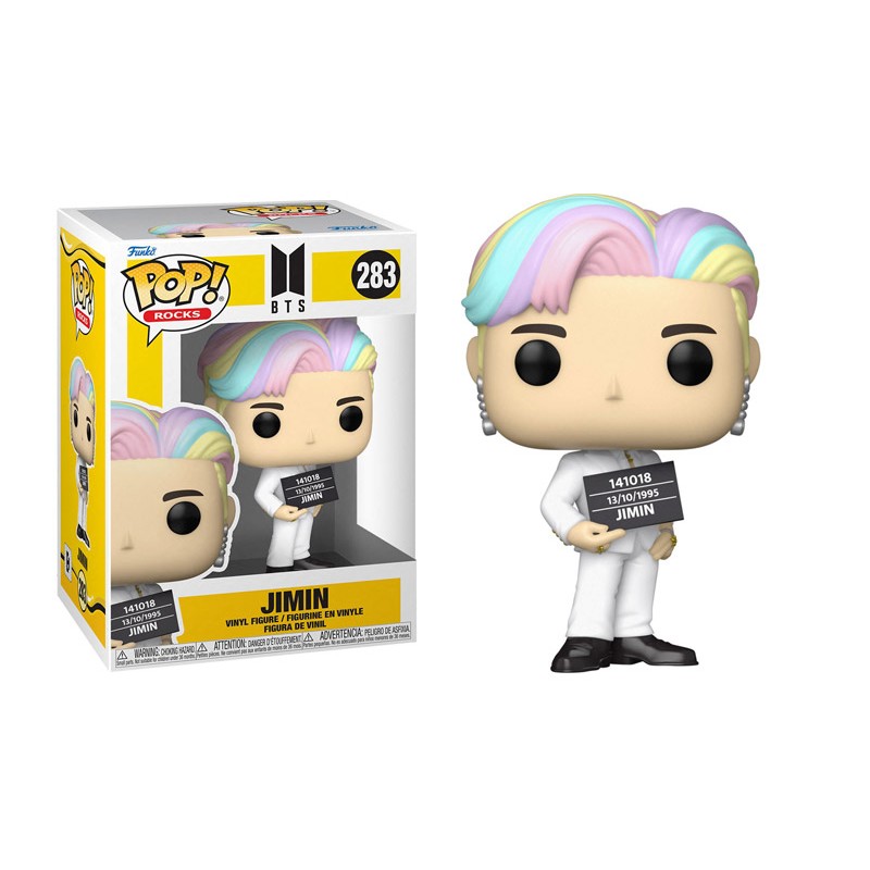 Funko POP Rocks K-Pop: BTS - Jimin Figure 283, 10cm