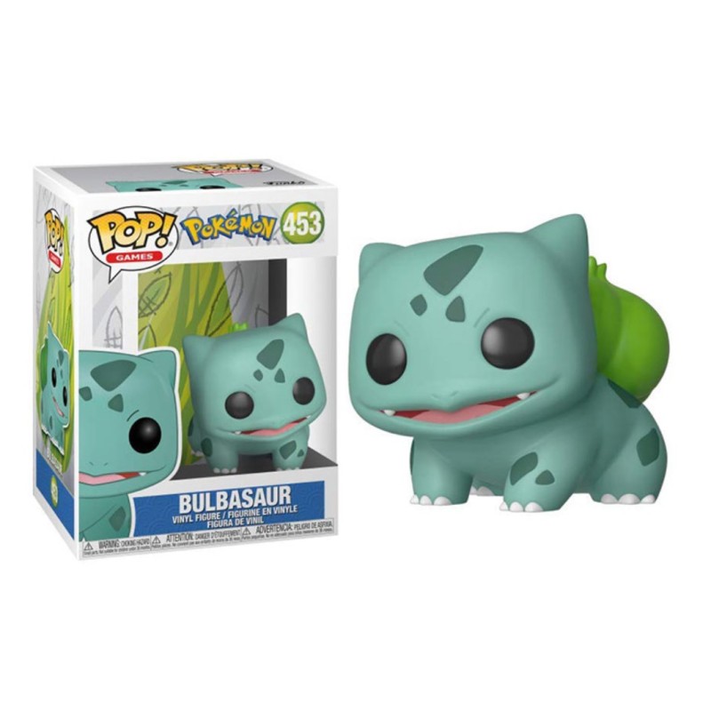 Funko POP Games: Pokemon - Bulbasaur Figure 453, 10cm