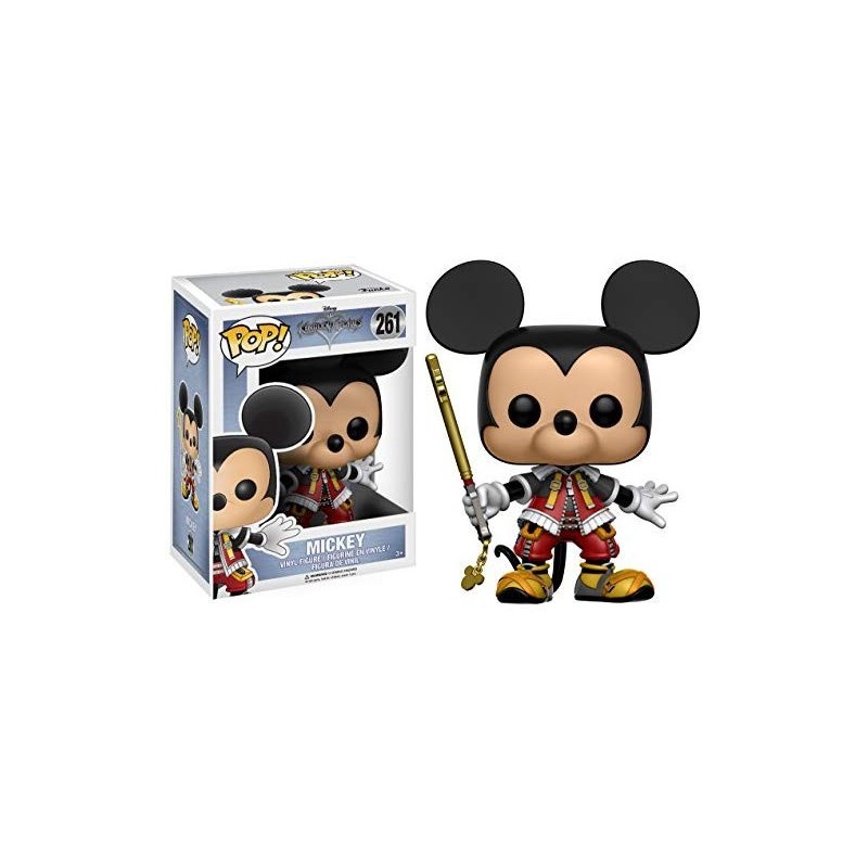 Funko Pop - Disney Kingdom Hearts - Mickey Figure 261, 10cm