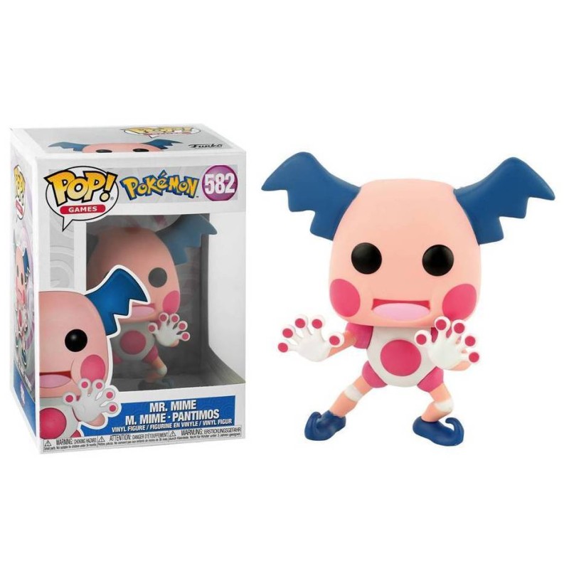 Funko POP Games Pokemon - Mr. Mime Figure 582, 10cm