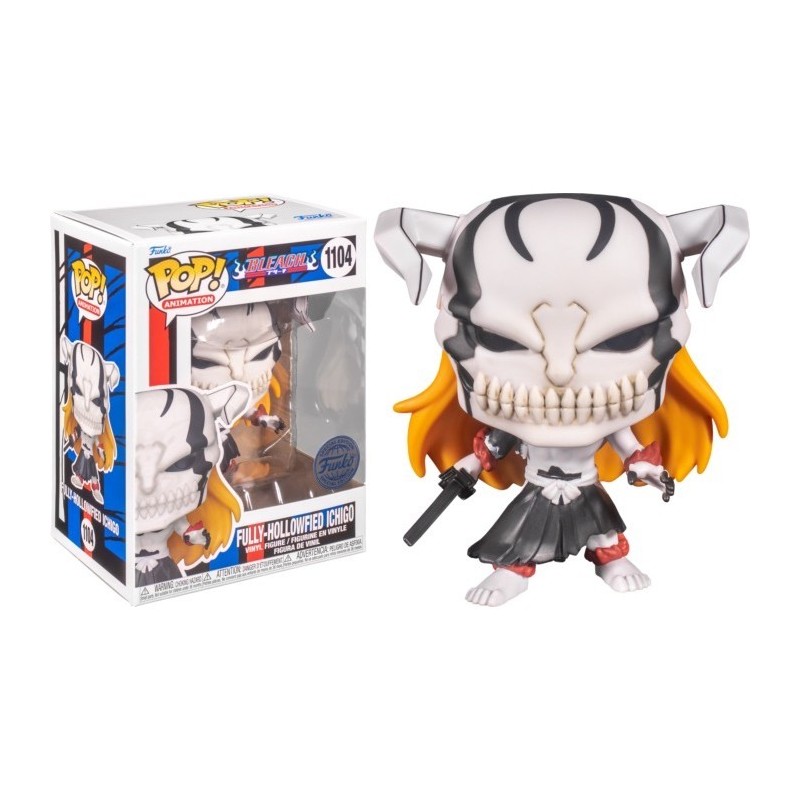 Funko Pop Animation: Bleach - Fully Hollowfield Ichigo 1104 Figure Special ed., 10cm