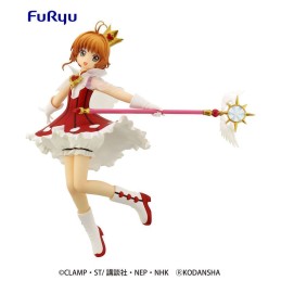 Furyu Cardcaptor Sakura: ROCKET BEAT SAKURA CLEAR CARD SPECIAL FIGURE, 19cm