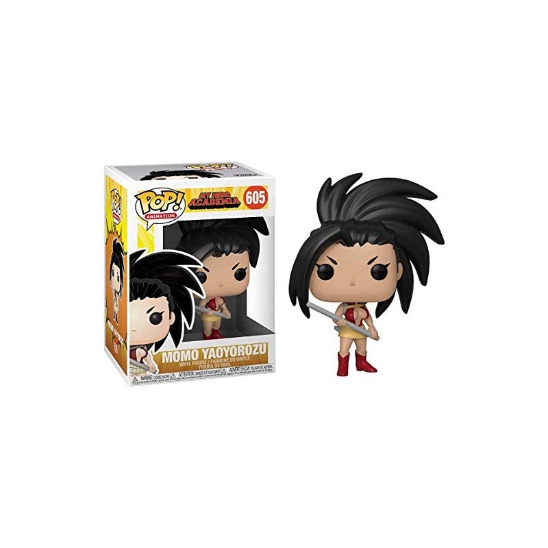 Funko POP Animation: My Hero Academia - Momo Yaoyorozu Figure 605, 10cm