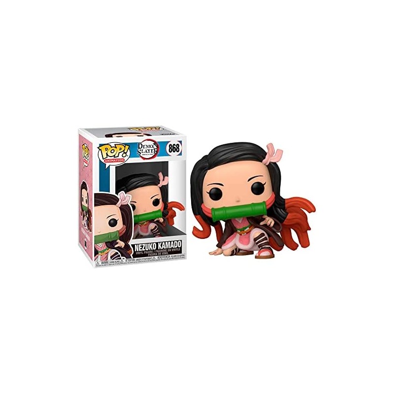 Funko POP Animatio: Demon Slayer - Nezuko Kamado Figure 868, 10cm