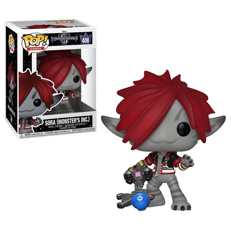 Funko Pop: Kingdom Hearts 3 - Sora (Monster's Inc) Figure, Disney, 10cm