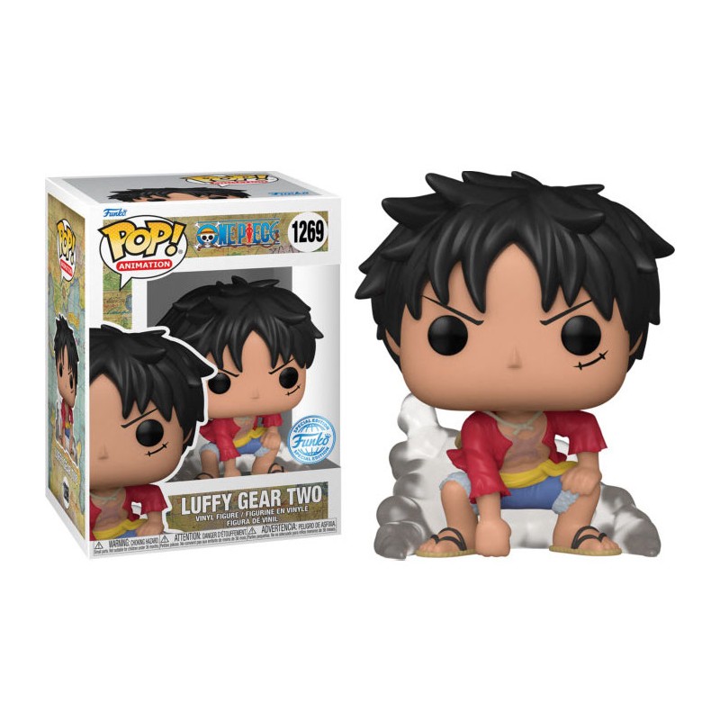 Funko Pop! Animation: One Piece - Luffy Gear Two Special Edition Figure 1269 , 10cm