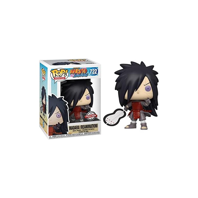 Funko Pop Animation: Naruto Shippuden - Madara Reanimation Figure 722, 10cm