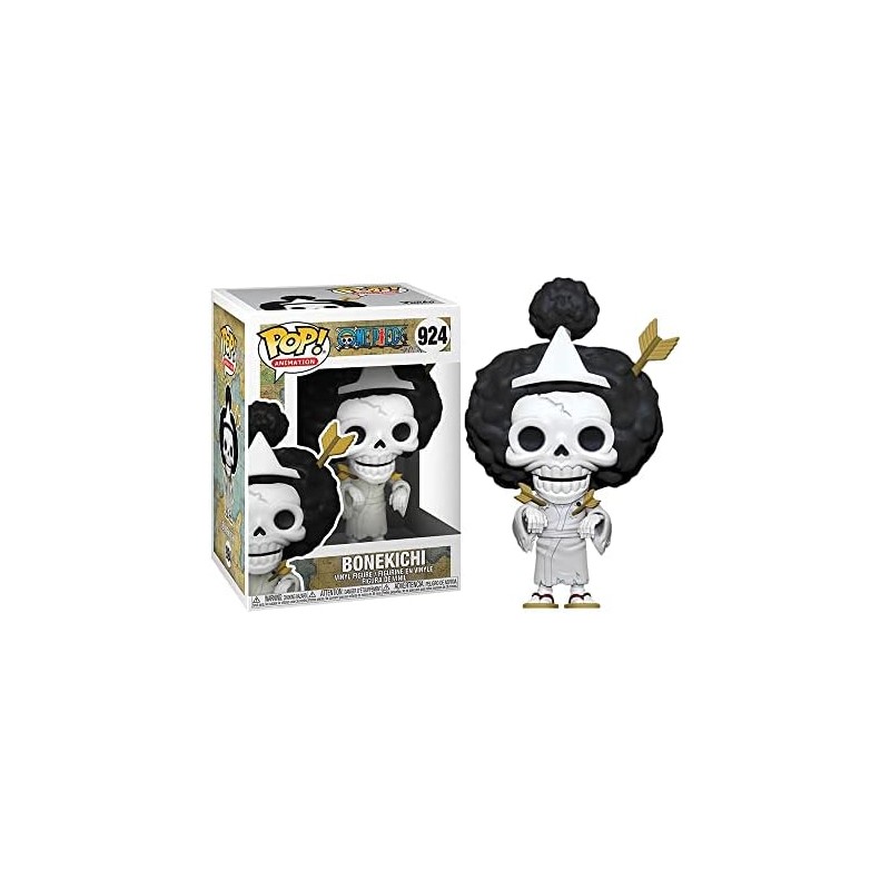 Funko POP Animation: One Piece - Brook Bonekichi Figure, 10cm